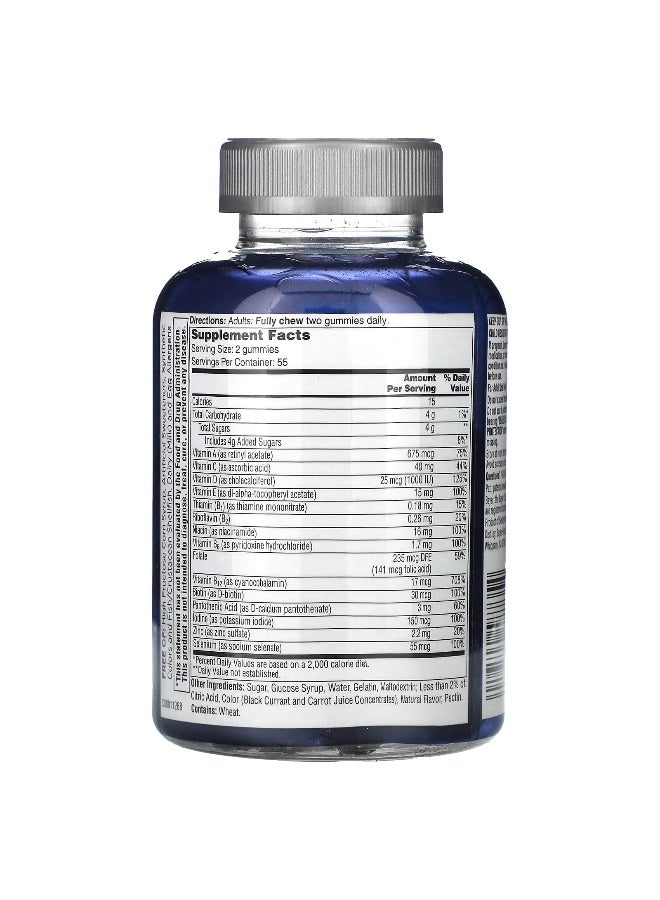 ONE A DAY One-A-Day, Men's, 50+, Advanced Multivitamin, 110 Gummies (Packaging may vary) - Image 2