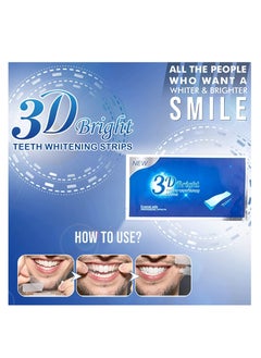 GlorySmile 3D Bright Teeth Whitening Strips with V34 Colour Corrector Toothpaste Safe Formula 100% Genuine Branded PAP+ Teeth Whitening Strips 10 Treatments Professional Teeth Whitener for Teeth Enamel & Stains Removal | Unisex  - Image 4