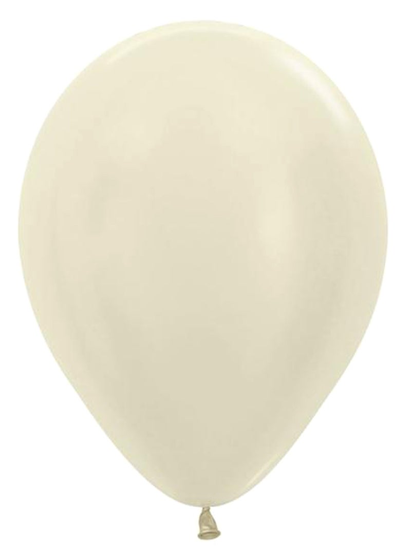 Sempertex Sempertex Balloon Satin 473 Lvory 50Pcs/Bag - Image 1
