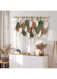 Macrame feather Wall Hanging Boho Leaves Macrame Tapestry Wall Decor Handmade 100 x 75 - pzsku/ZA394CA0ED7DB35B1848FZ/45/_/1716807347/9bf0211f-20b5-4658-a6fa-c2339ea58558