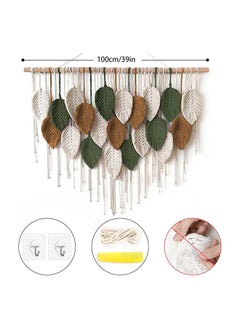 Macrame feather Wall Hanging Boho Leaves Macrame Tapestry Wall Decor Handmade 100 x 75 - pzsku/ZA394CA0ED7DB35B1848FZ/45/_/1716807348/f2894058-131e-4b45-a23f-63ae0ab9990a