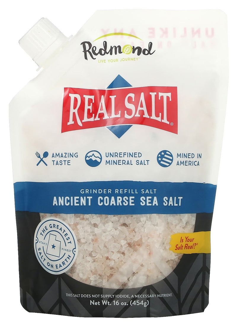 Trading Company, Real Salt, Ancient Coarse Sea Salt, Grinder Refill Salt, 16 oz (454 g) - pzsku/ZA394CBE031144366878CZ/45/_/1703159944/9762dc85-31fa-433e-93eb-3e4ed3734bf5