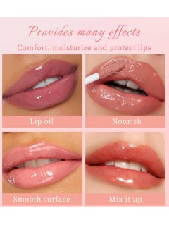 Lip Glow Oil with Honey Hydrating Lip Oil Tinted Moisturizing Lip Gloss Plumping Non Sticky Long Lasting Shiny Lip Stain Lip Plumper Balm Hydrating Lip Plumping Oil 05 - pzsku/ZA394E874D92BFAC08D2EZ/45/_/1704874089/919844fd-907d-4685-a8ab-567195c81375