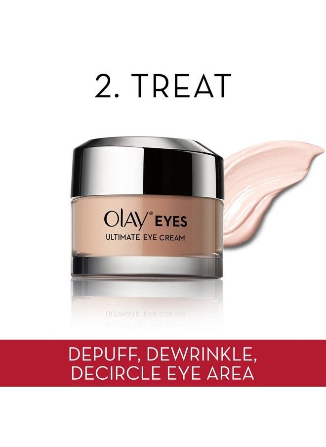 Olay - Face Wash By Antiaging Skincare Kit With Regenerist Cleanser Moisturizer & Eye Cream - Image 1