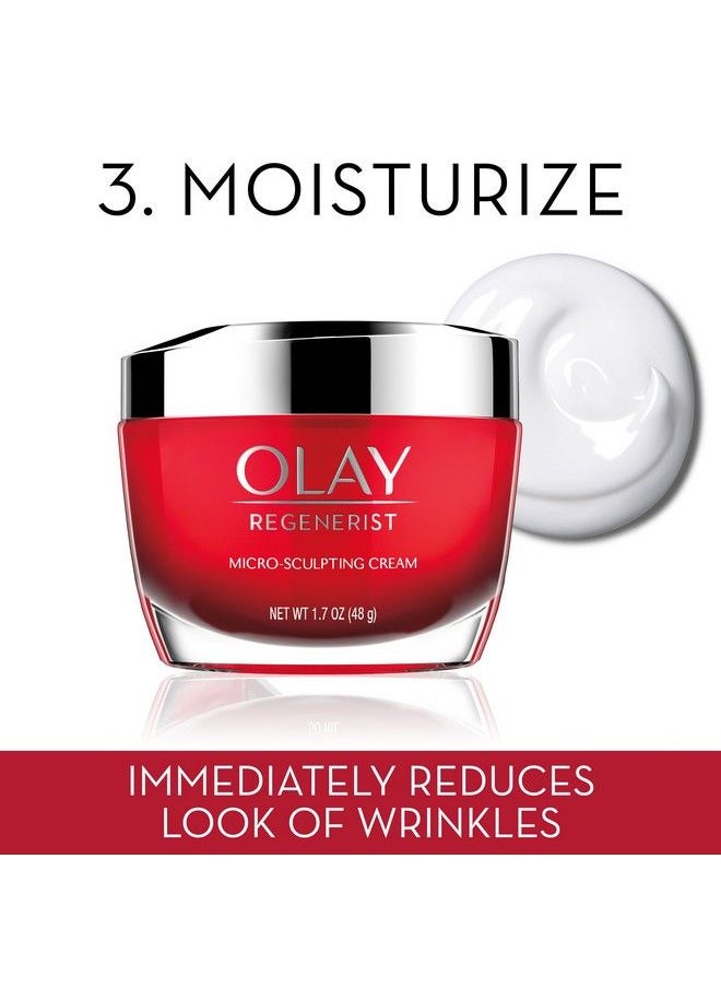 Olay - Face Wash By Antiaging Skincare Kit With Regenerist Cleanser Moisturizer & Eye Cream - Image 1