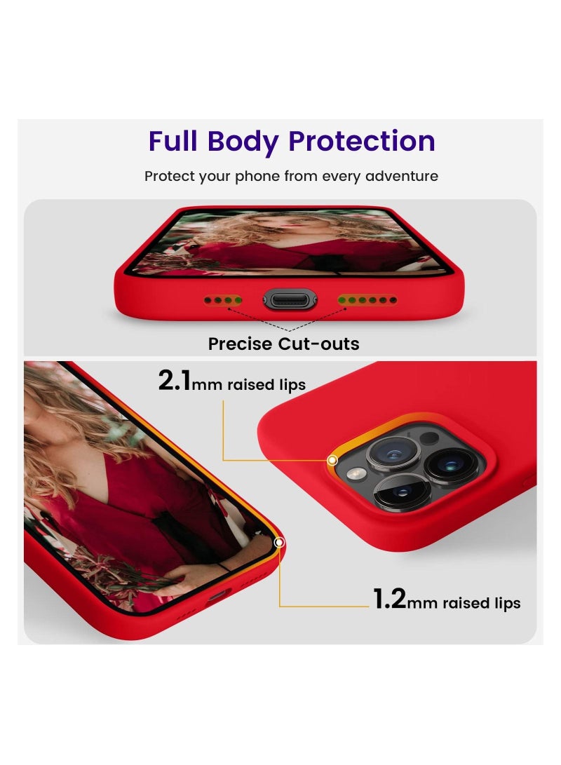 Designed for iPhone 14 Pro Max Case, Silicone Shockproof Slim Thin Phone Case for iPhone 14 Pro Max 6.7 inch - Image 3