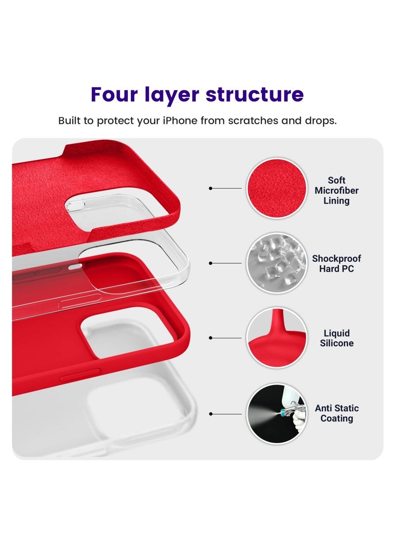 Designed for iPhone 14 Pro Max Case, Silicone Shockproof Slim Thin Phone Case for iPhone 14 Pro Max 6.7 inch - Image 2