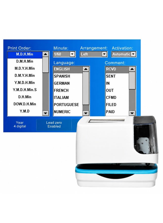 ARMADA AP-50 Digital Time Stamp & Document Printing Clock with Touch Screen & Wi-Fi - Image 2