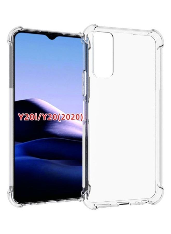 Raxoom Protective Case Cover for Vivo Y20 Clear
