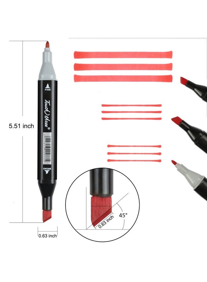 آي ميس يو قلم تحديد رسومي 40 لونًا ضروريًا للفنان - تصميم رسوم متحركة للرسم والتلوين والتمييز والتسطير (40 لونًا للطالب) - Image 3