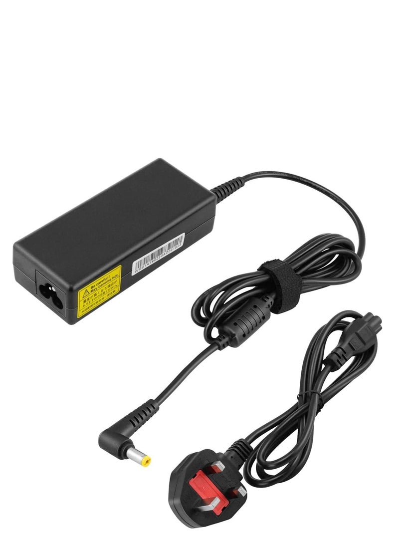 Ntech NTECH 65W Acer Laptop Charger Compatible With Acer Aspire, Power Supply 19V/3.42A For Acer Es1-511/E1/E3/E3-111/E5 And More, Yellow Connecter Tips 5.5X1.7Mm  - Image 4