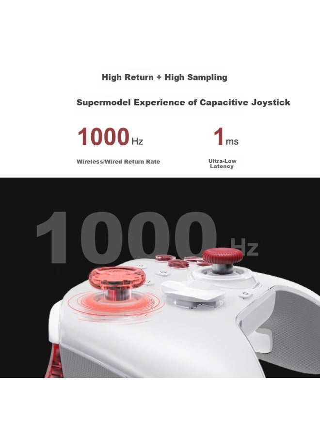 Mobapad Tiger Warrior 2 Wireless Game Controller For Pc Computer Switch2/Switch Bluetooth Steam Xbox Game Peripheral Black Myth Monster Hunter Double Shadow Wonderland Dark Grey - Image 2