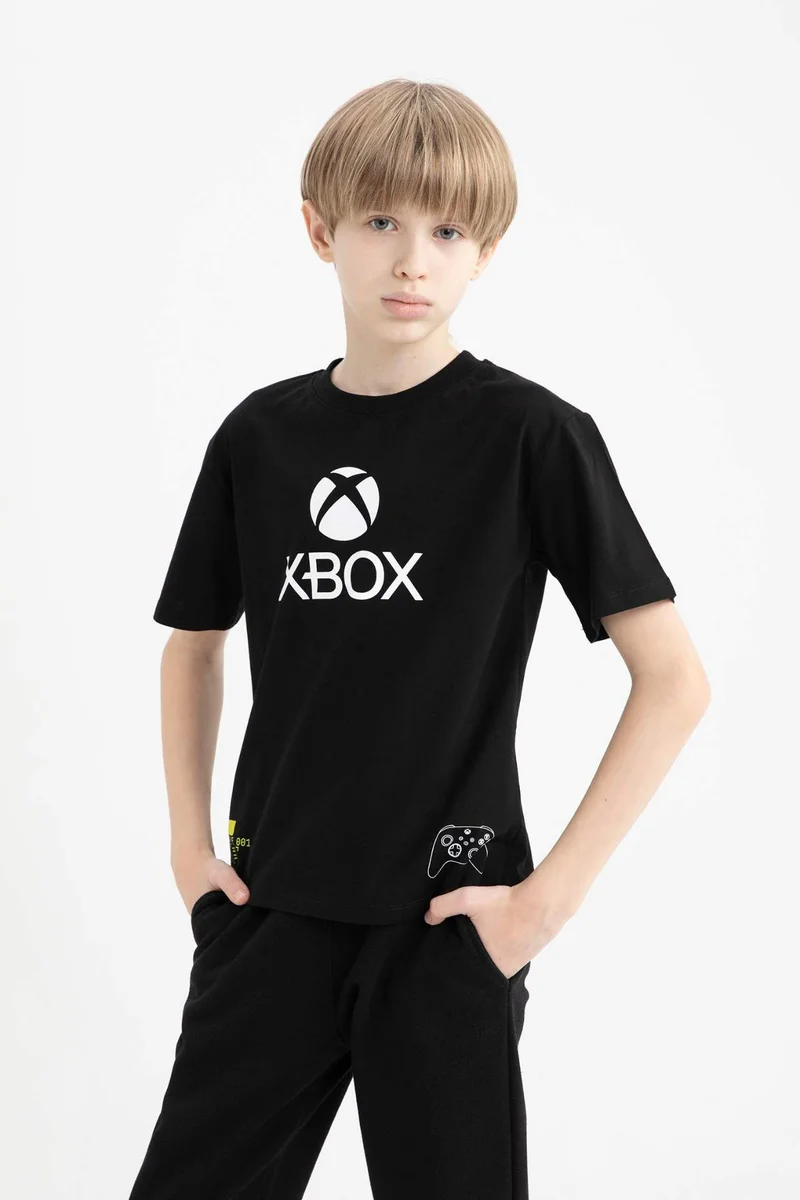 ديفاكتو Boy Xbox New Regular Fit Crew Neck T-Shirt