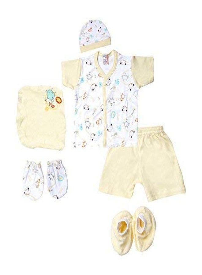 Jinie Little Hub New Born 6 pcs Unisex Baby Gift Set (Pink) - Image 2