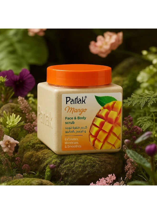 Parlak Face & Body Scrub Cream With Mango - 350gm  - Image 3
