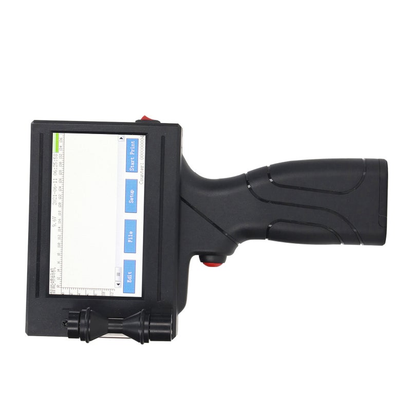 Handheld Inkjet Printer Gun Portable Intelligent with LED Touch Screen 12.7mm UK Plug AC110‑240V - Image 5