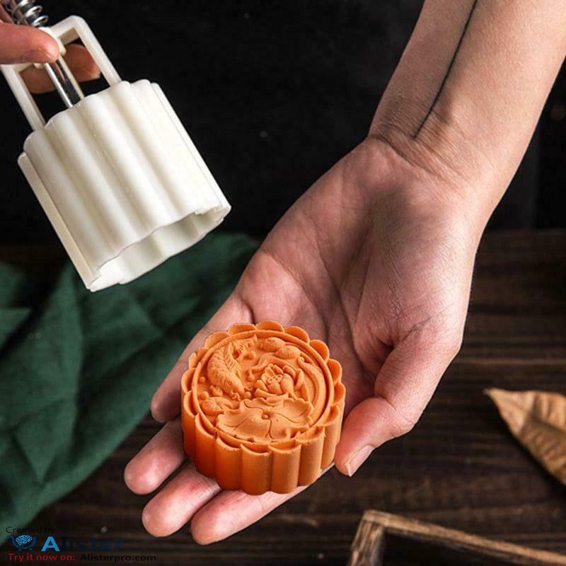 Cookie Press Machine with 6 Fun Stamps Patterns: Versatile Mold for Different Ingredients, Create Amazing Presentations for Your Guests, Safe Choice for Your Kids, Now in Al-Israa (White) - Image 5