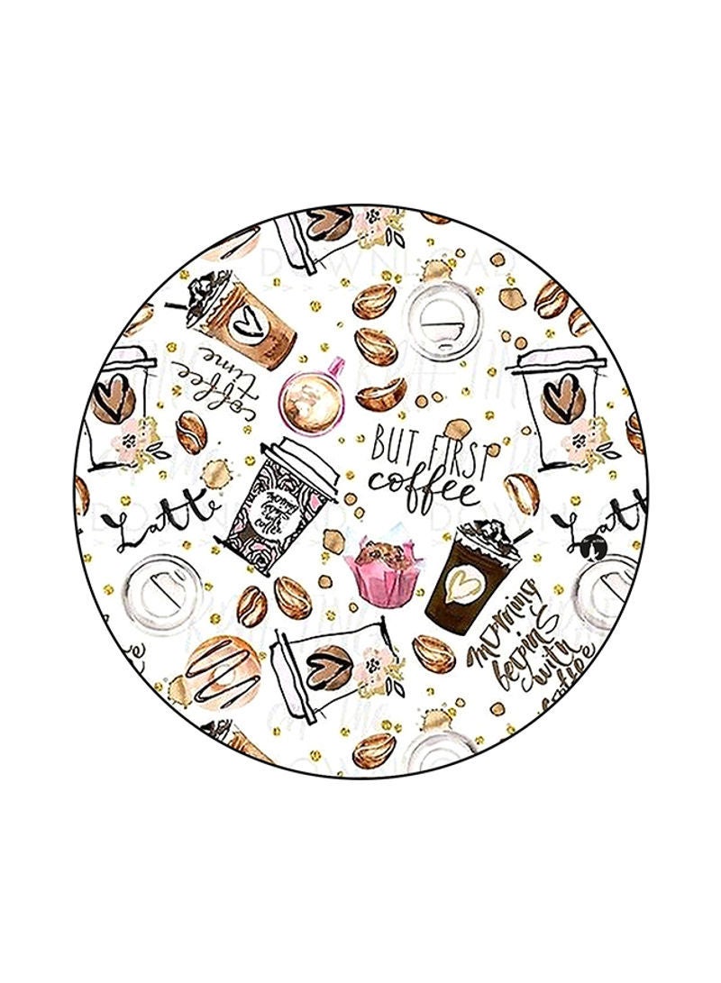 Food Printed Mouse Pad Multicolour