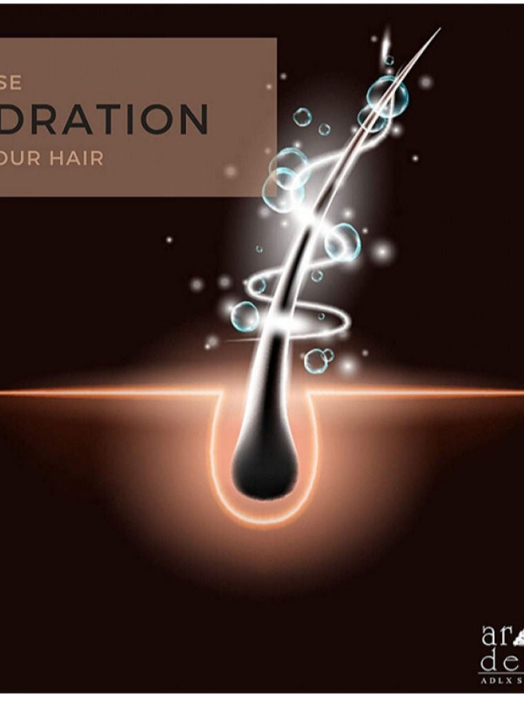 argan de luxe Argan Deluxe Shampoo300ML and Conditioner300ML with Moroccan Argan Oil - Image 4