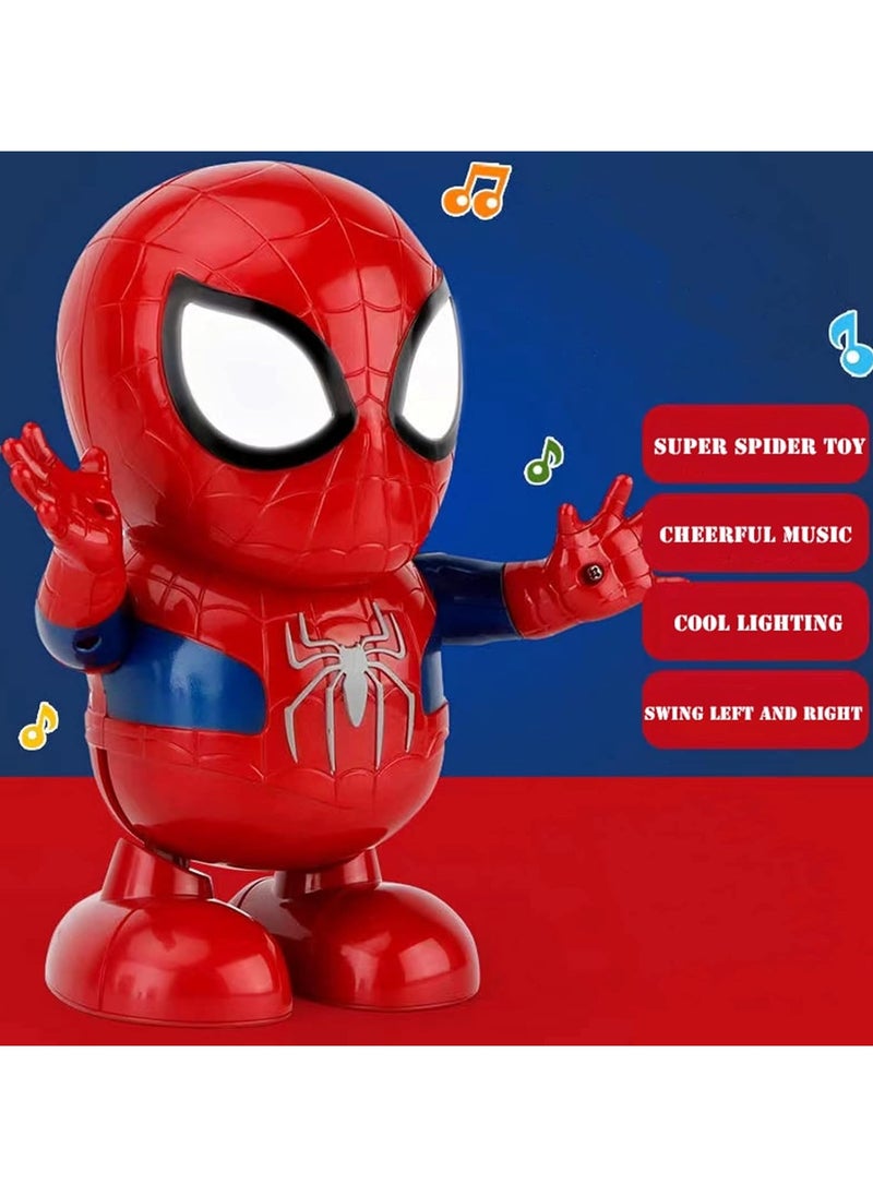 SNW Dancing Robot Toys for Kids, Walking Dancing Electronic Toy with LED Lights and Dance Music, Interactive Educational Gift Toys for 3 4 5 6 7 Year Old Boys Girls (Red)  - Image 4