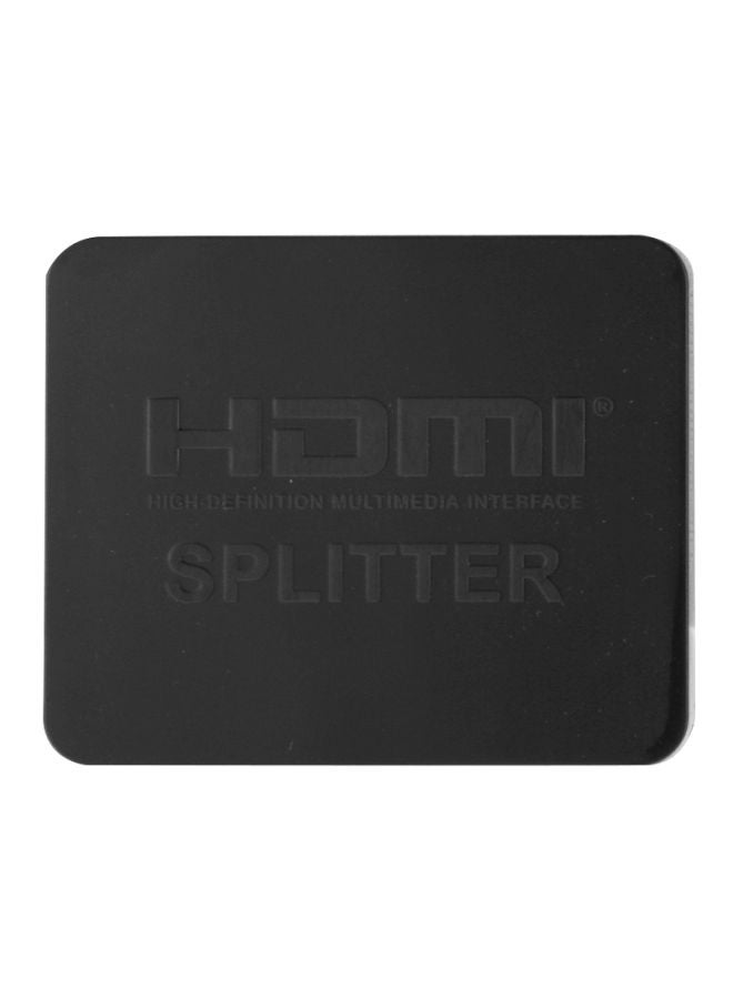 NIBEMINENT 2-Port 4K HD HDMI Splitter Black  - Image 2
