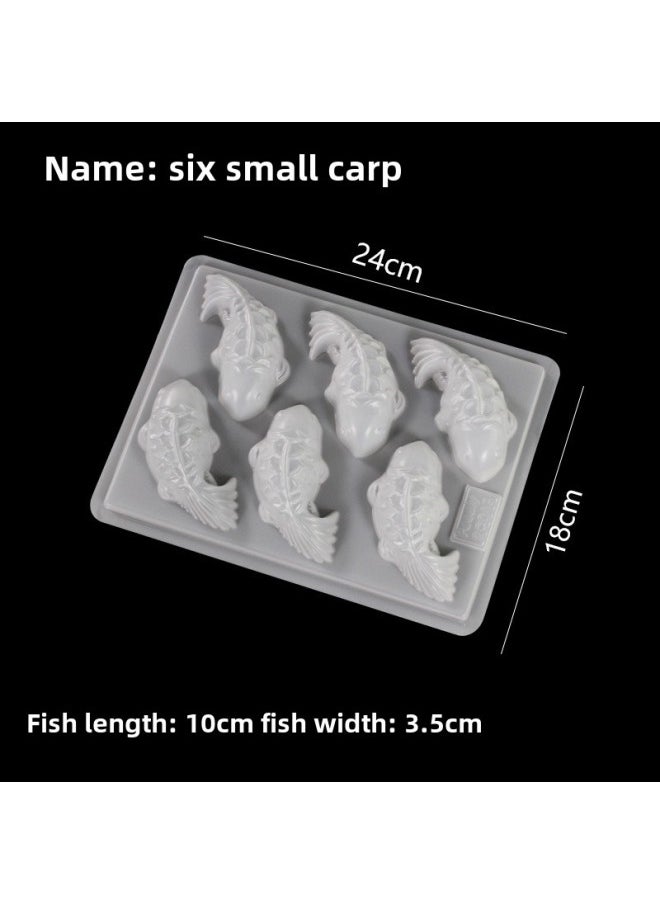 DIY Blister PP Rice Cake Carp Mold Jelly Chocolate Homemade-Color - Image 1