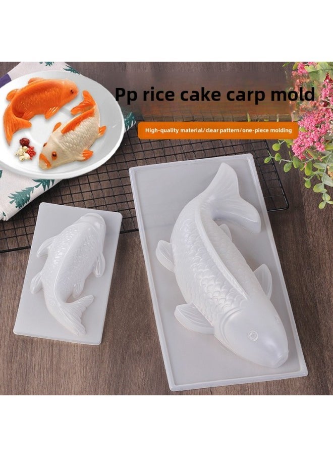 DIY Blister PP Rice Cake Carp Mold Jelly Chocolate Homemade-Color - Image 2