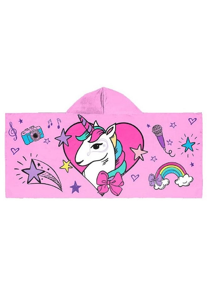 JoJo Siwa Pink Themed Hooded Towel - Image 1