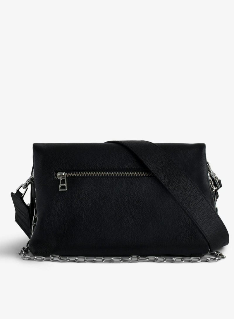 ZADIG & VOLTAIRE Rocky iconic women’s black grained leather bag - Image 3