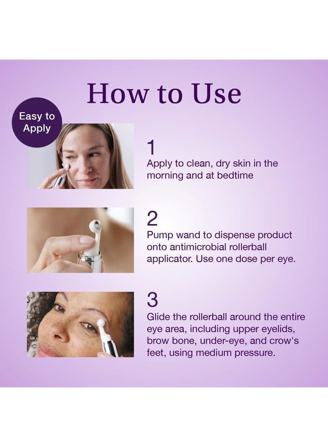 SBLA Eye Lift Wand – Anti-Aging Serum for Eyelids, & Eye Area - With SBLA66Peptide™, Caffeine, Hyaluronic Acid, Niacinamide & Vitamin C - Smooths, Lifts Hooded Lids, Brightens Eyes, Reduces Puffiness - Image 4