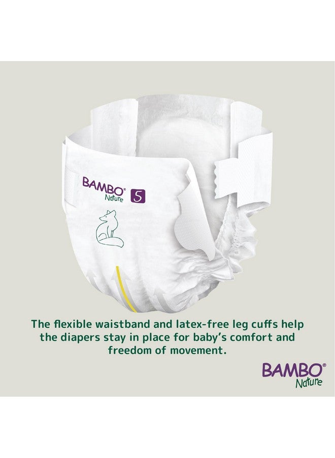 BAMBO NATURE حفاضات أطفال مميزة - حجم XL (12-18 كجم)، 44 قطعة، للأطفال الصغار - فائقة الامتصاص مع مؤشر الرطوبة، أبيض - Image 2