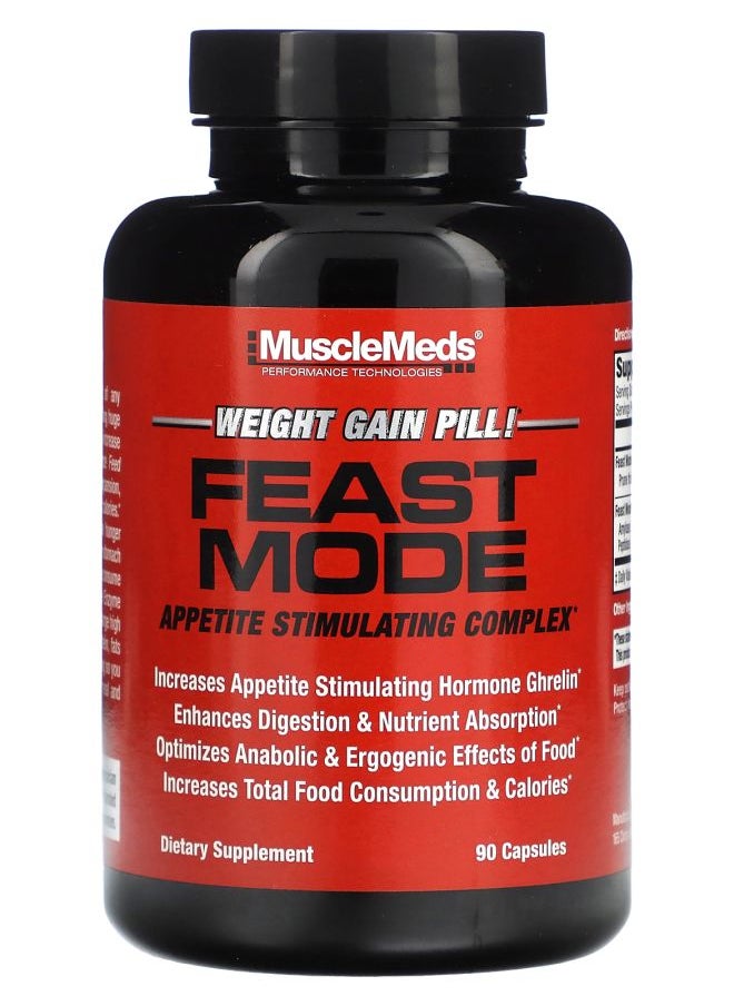 MUSCLEMEDS Feast Mode Appetite Stimulating Complex 90 Capsules 