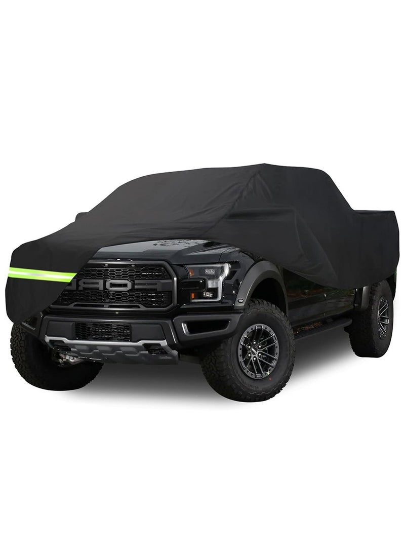 كول بيبي أغطية سيارة مقاومة للماء لجميع أغطية سيارات الطقس لسيارة Ford F150 F250 F350 Raptor غطاء سيارة كامل مع قفل شاحنة عالمية مناسبة  - Image 1