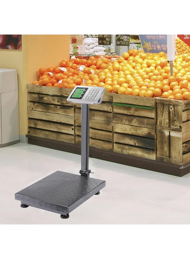0.1kg-100kg Electronic Platform Scale Digital Floor Heavy Duty Folding Scales - Image 1