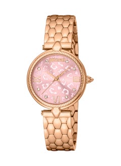 Just Cavalli Women's Round Shape Stainless Steel Wrist Watch JC1L254M0075 - 30 Mm  - Image 1