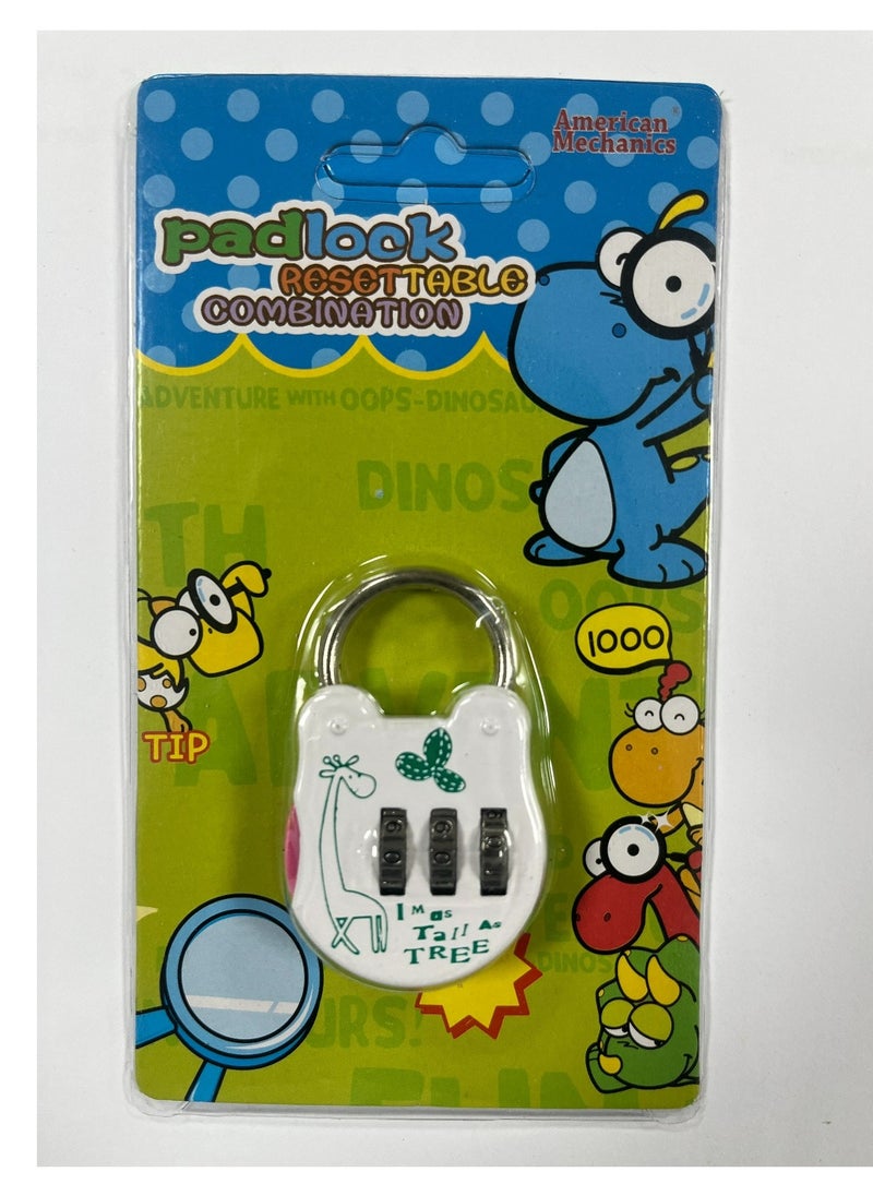 AMERICAN MECHANICS American Mechanics Combination Padlocks 104 