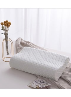 ZCM-HAPPY 2 Piece Memory Foam Neck Support for Relaxing Cervical Relief Ultimate Comfort Dream Pillow with white Beauty Gift Box  - Image 5