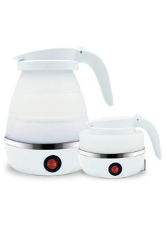 Generic Travel Foldable Electric Kettle, Collapsible Water Boiler for Coffee Tea, Small Electric Kettle Food Grade Silicone, Boil Dry Protection, Water Heater Used in Coffee  - Image 1