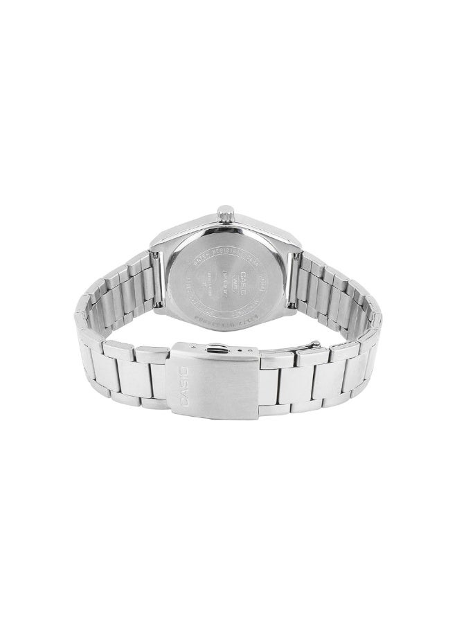 Casio Men’s Multi-Function Analog Watch MTP-M300D-7AVDF, Stainless Steel Band, Silver Dial, 50M Water Resistant - Image 5