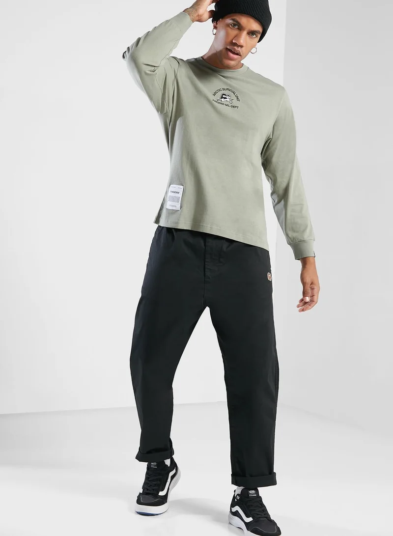 FINGERCROXX Logo Long T-Shirt