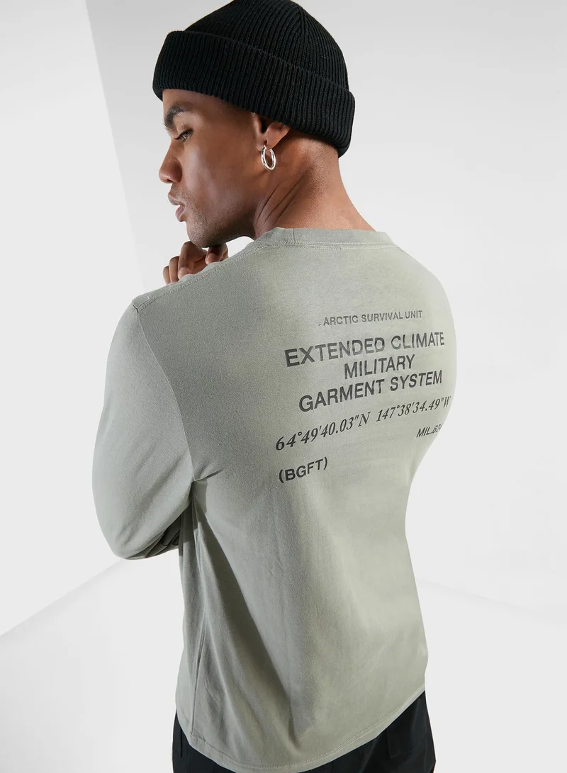 FINGERCROXX Logo Long T-Shirt