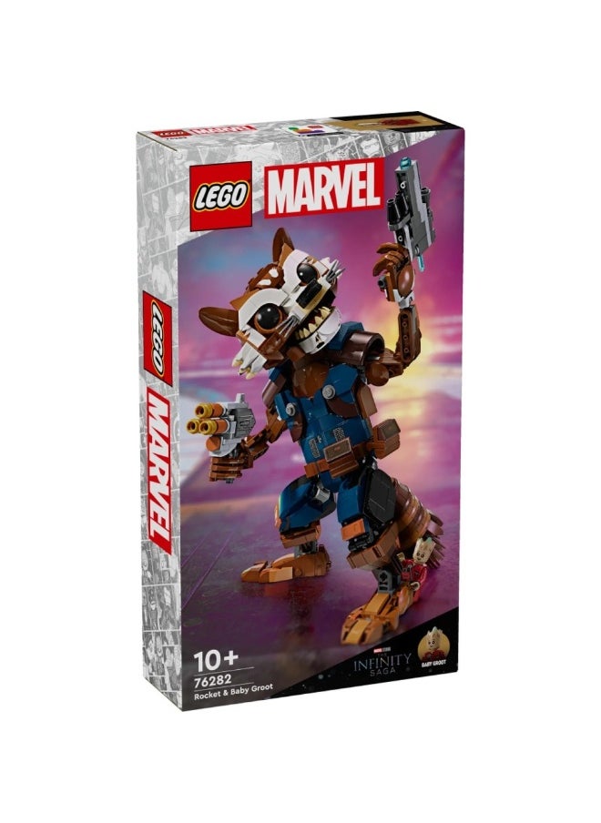 LEGO LEGO - Marvel Rocket & Baby Groot 566 Pieces - 76282  - Image 1