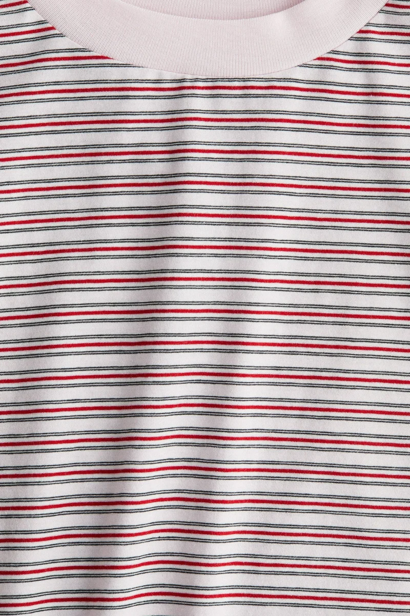اتش اند ام Long-sleeved cotton jersey top