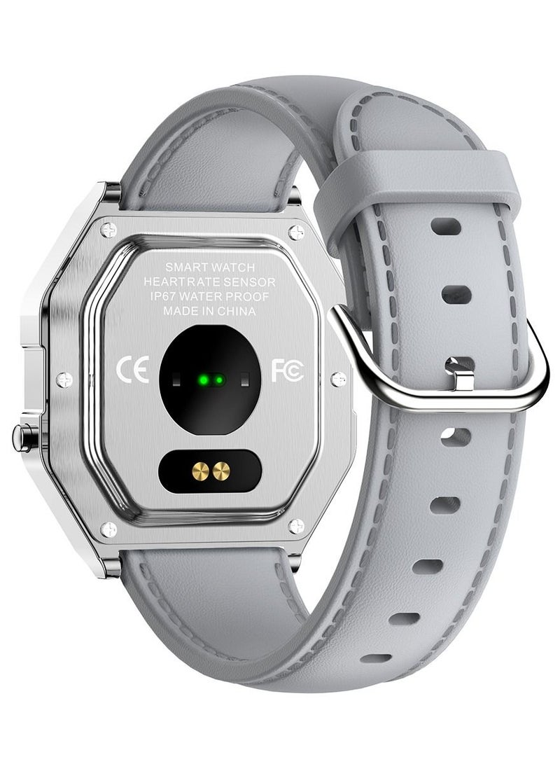 AROAQ KW18 Men Smart Watches IP67 Waterproof Watch Blood Pressure Monitor Heart Rate GPS Sports Smartwatch for Android iOS - Image 4