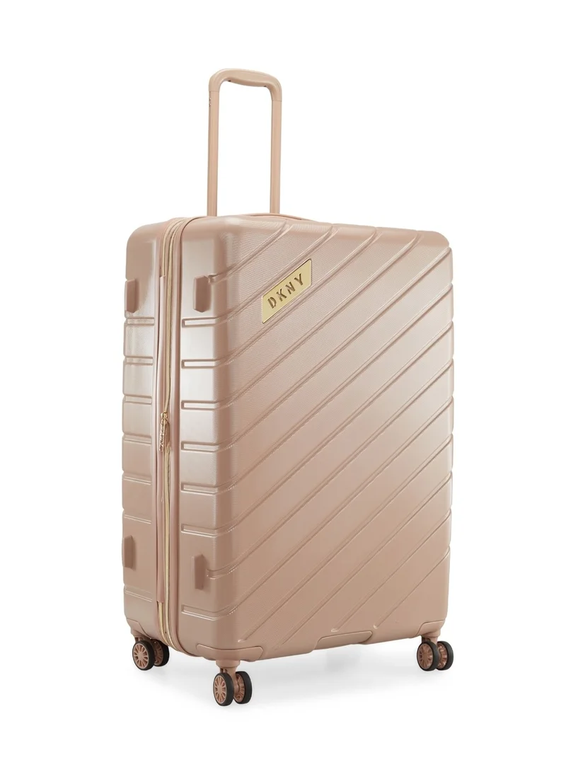 DKNY BIAS INTL SMU Hardside Luggage on Wheels for Unisex | Ultra Lightweight ABS on with Spinner Wheels 4 Color CAPPUCHINO