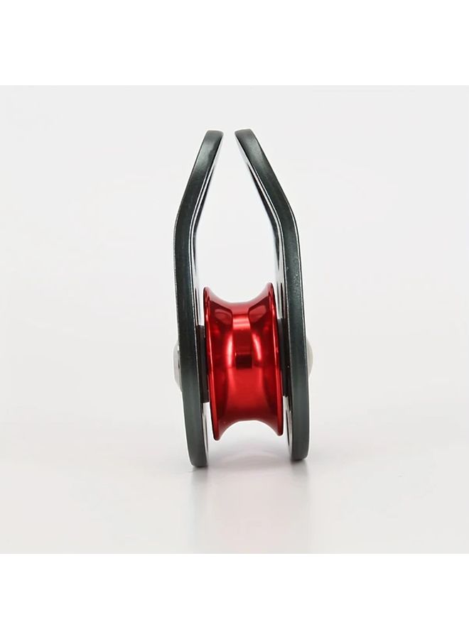 Gray Red Aluminum Alloy Pulley High Strength Wear Resistant for Material Handling Weightlifting - Image 5
