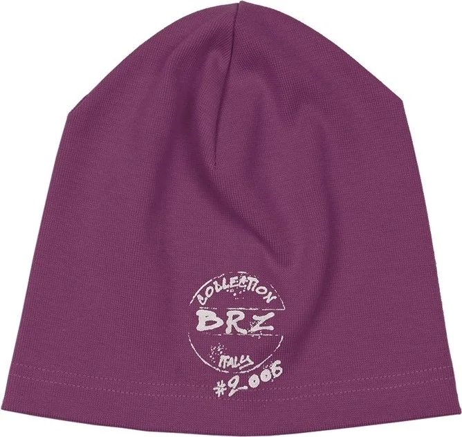 BRZ Collection Unisex Kids Beret Claret Red