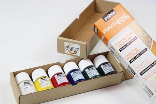 Pebeo Porcelaine 150 Initiation Set #1-6 x 20 ml - Image 2