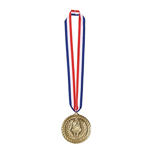 Beistle Gold Medal with Ribbon - Image 1
