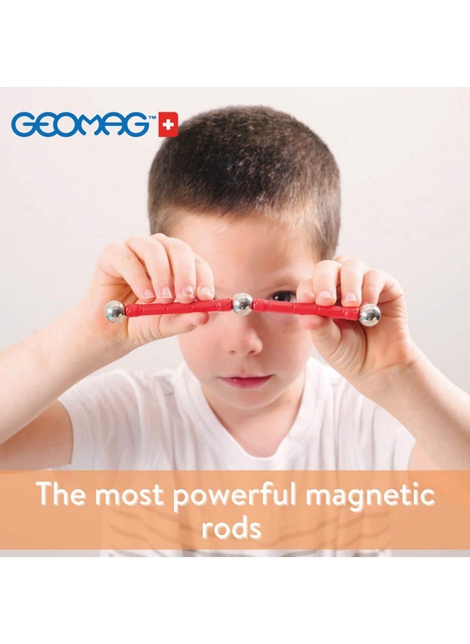 GEOMAG Geomag Magnetic Toys Classic Tiles 200-Piece Building Set For Kids Ages 5-99 | Swiss-Made STEM & STEAM Authenticated Educational Toy Made From 100% Recycled Plastic | Creative School-Age Learning Play  - Image 5